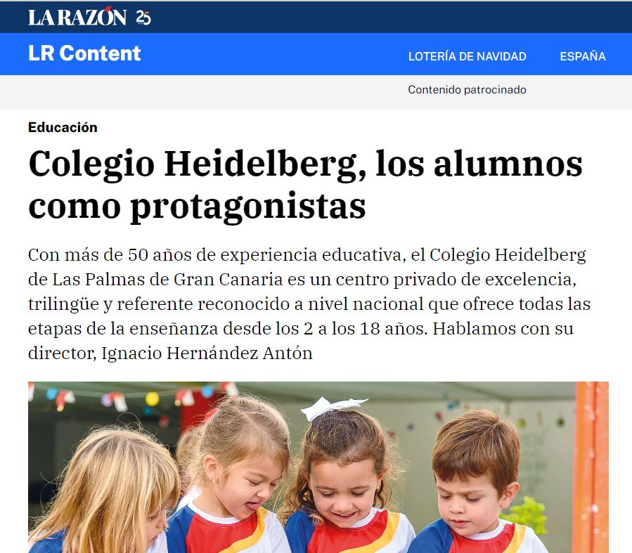 Article in La Razón